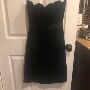 Milly velvet cocktail dress